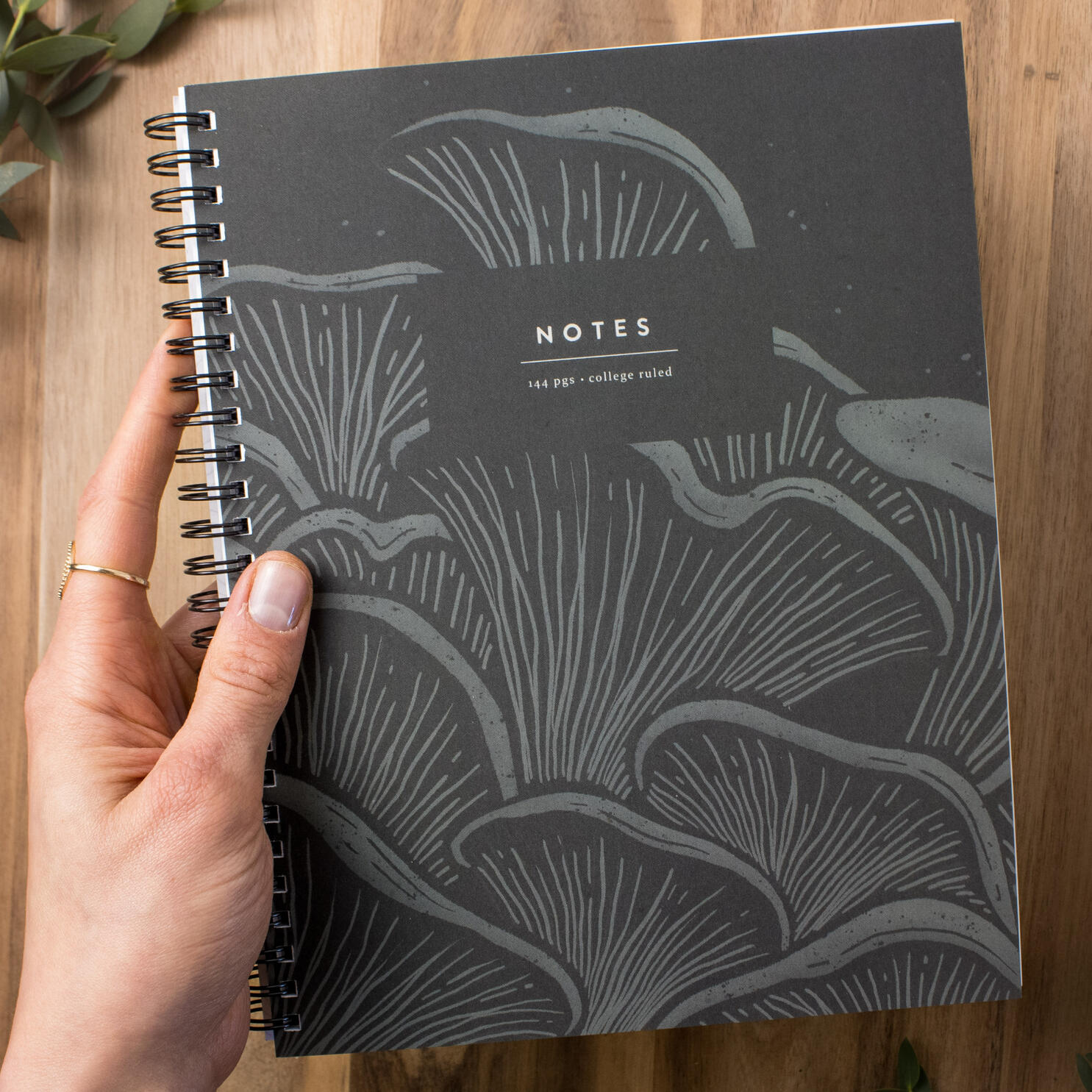 Oyster Mushroom Notebook